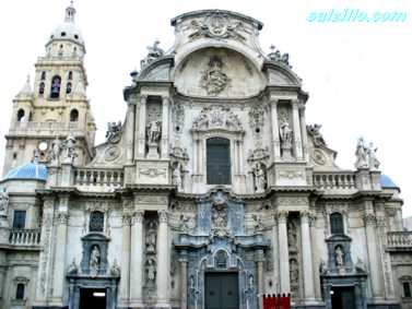 Haga "click" para ver detalles de la Catedral de Murcia
